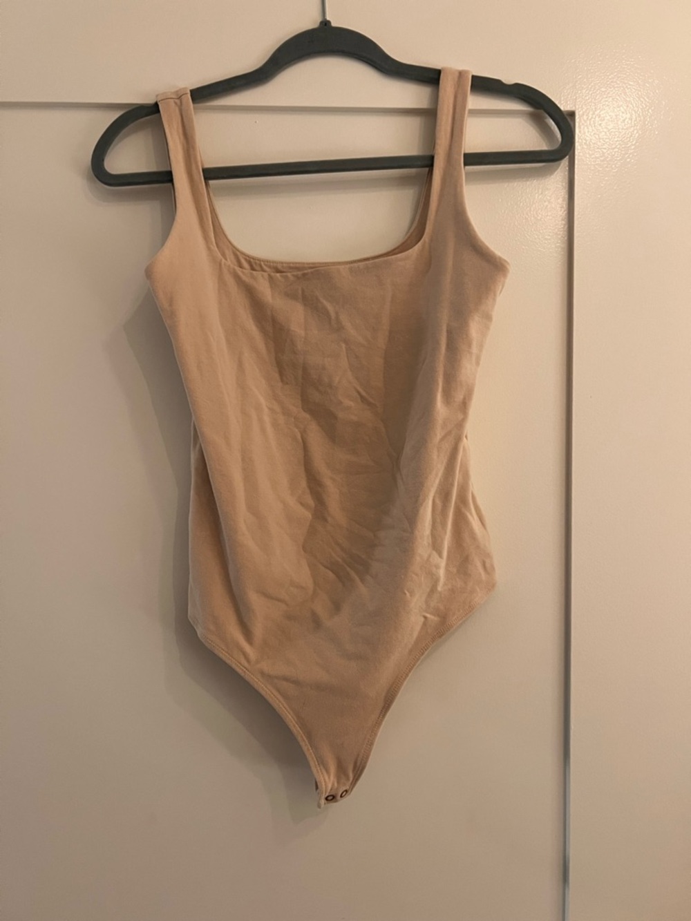 Abercrombie & Fitch Beige tank top bodysuit